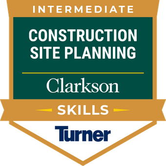 Construction Site Planning Skills Badge
