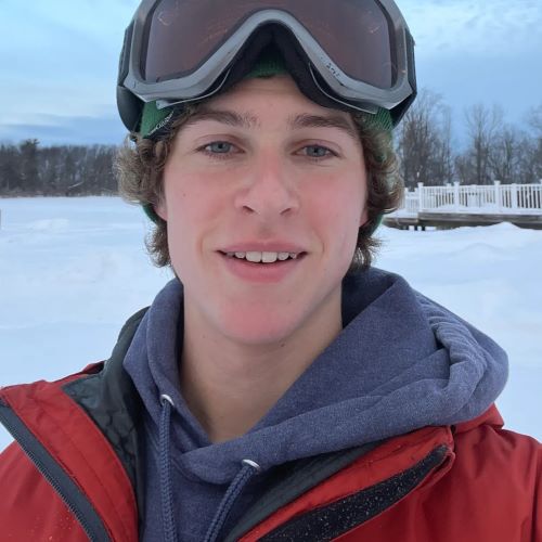 A photo of Matt Wildermuth on a skiing trip