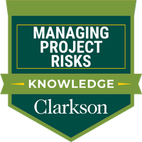 Managing Project Risks Microcredential Badge