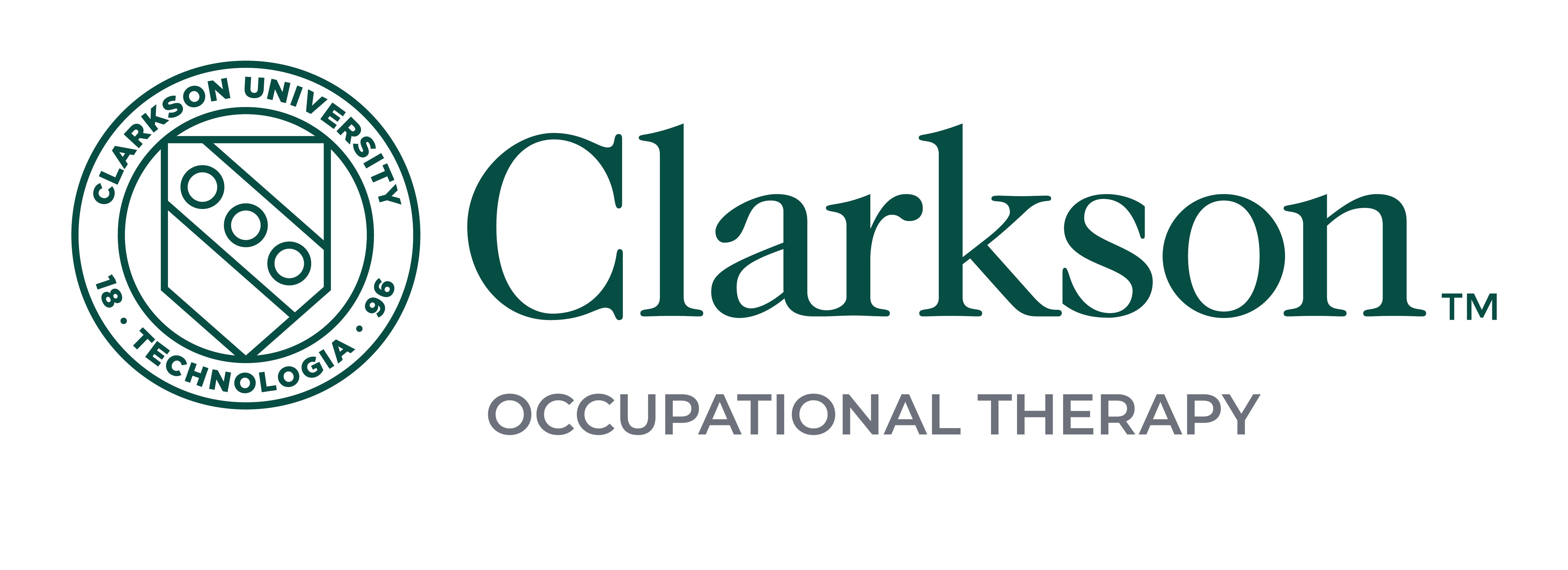 Logo, Clarkson University Occupational Therapy