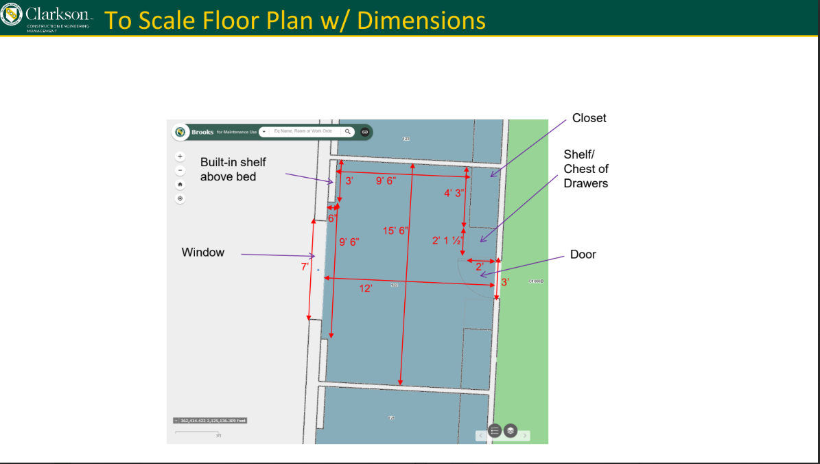 Dorm Floor Plan