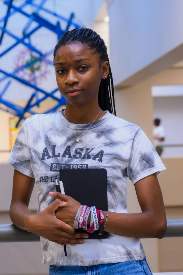 Headshot photo of Kailen Brown on second floor CAMP