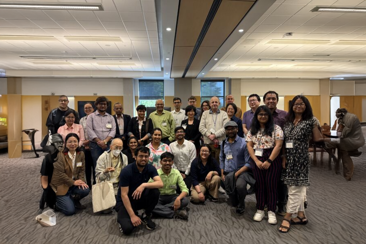 The Graduate Students after their Presentations