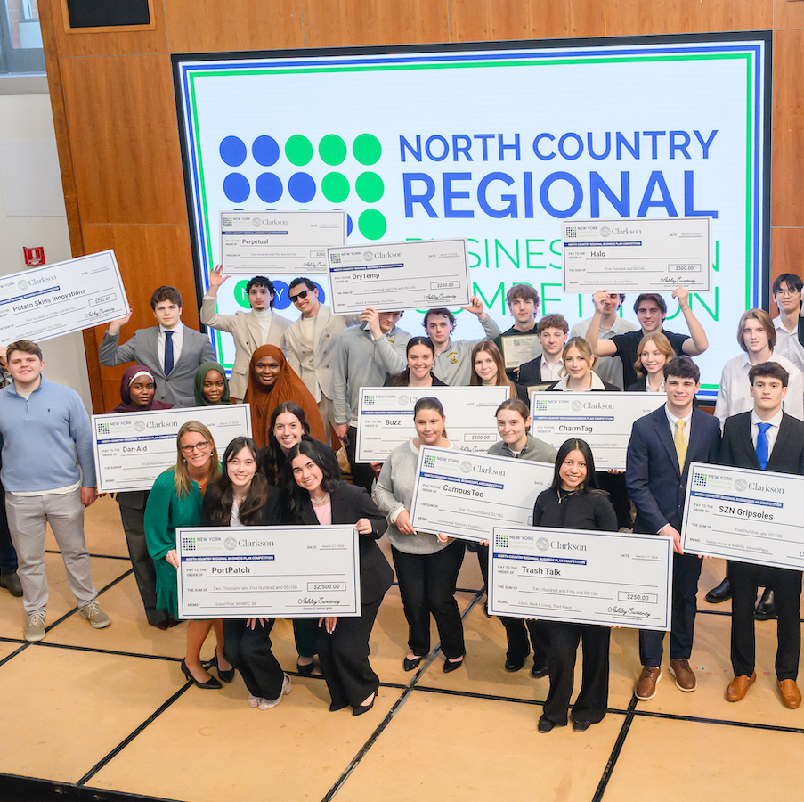 Participants of the North Country Regional Business Plan Competition.