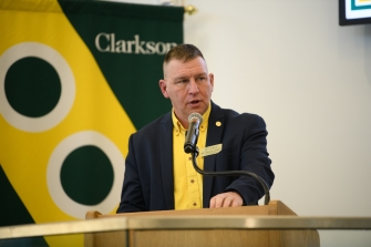Clarkson University Professor Erik Backus Receives Distinguished Teaching Award